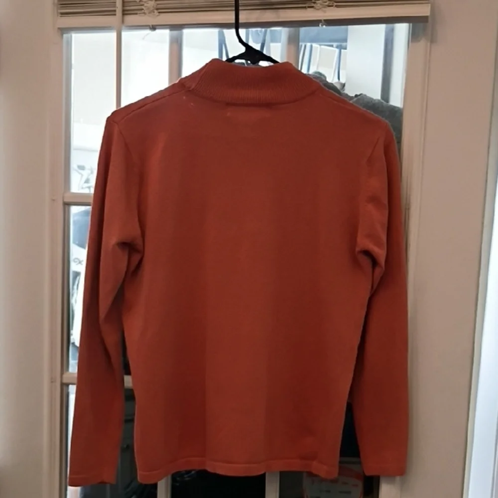 Casual Corner Orange Women's Top - Picture 3 of 3